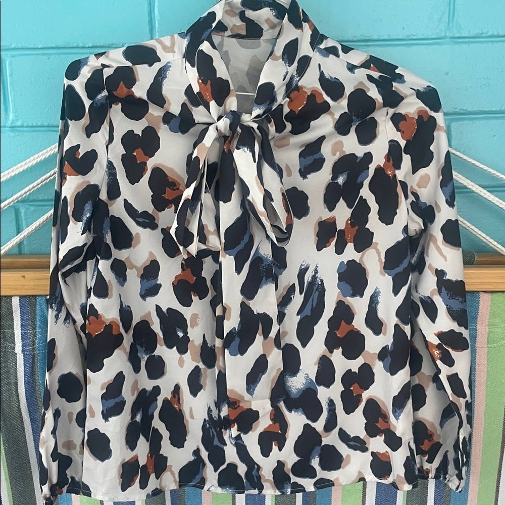 Stylish Leopard Print Women's Jacket